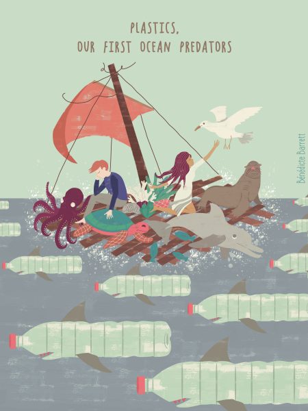 plastics, our first ocean predators