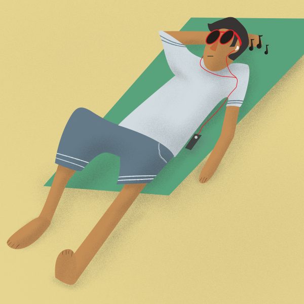Sunbathing
