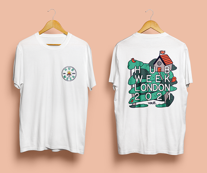 Vault Hubweek t-shirts