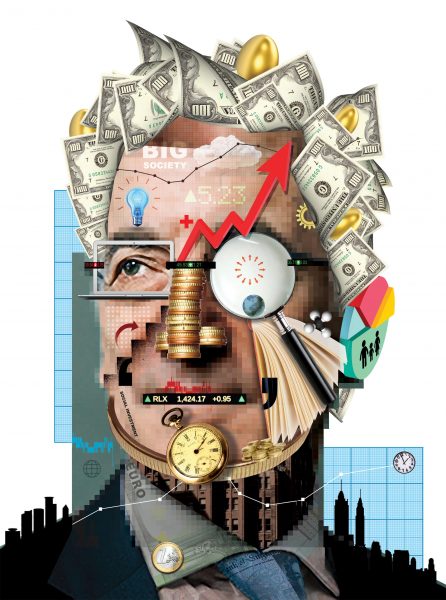 Ronald Cohen - Portrait Business Finance Money Editorial