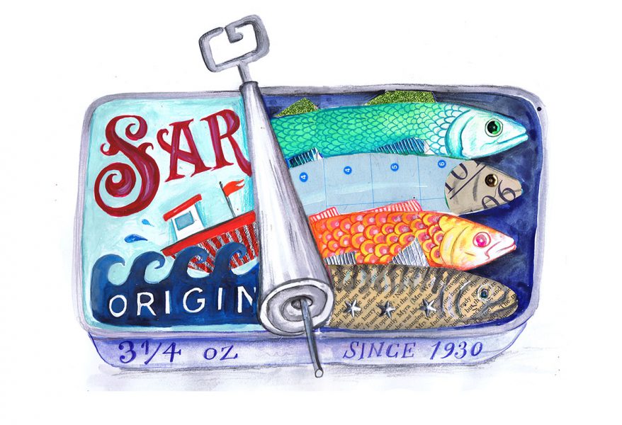 Sardines by Jennie Maizels