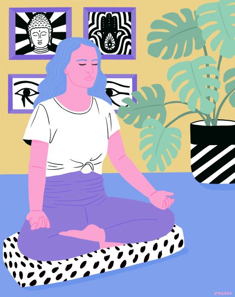 Woman Meditating