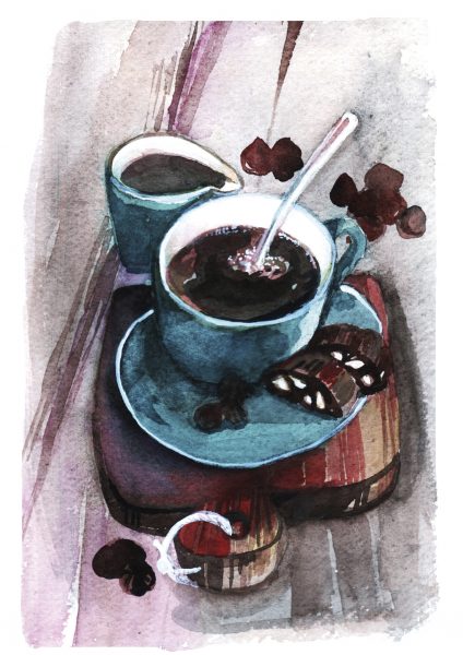 Coffee and biscuits