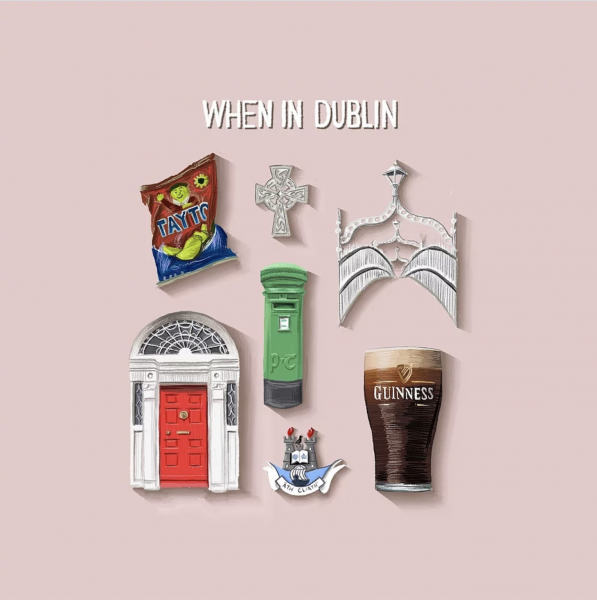 When in Dublin Spot Illustrations