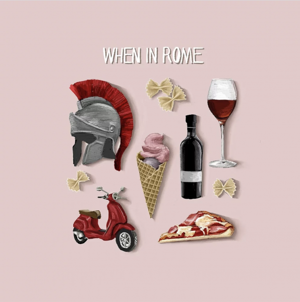 When in Rome Spot Illustrations