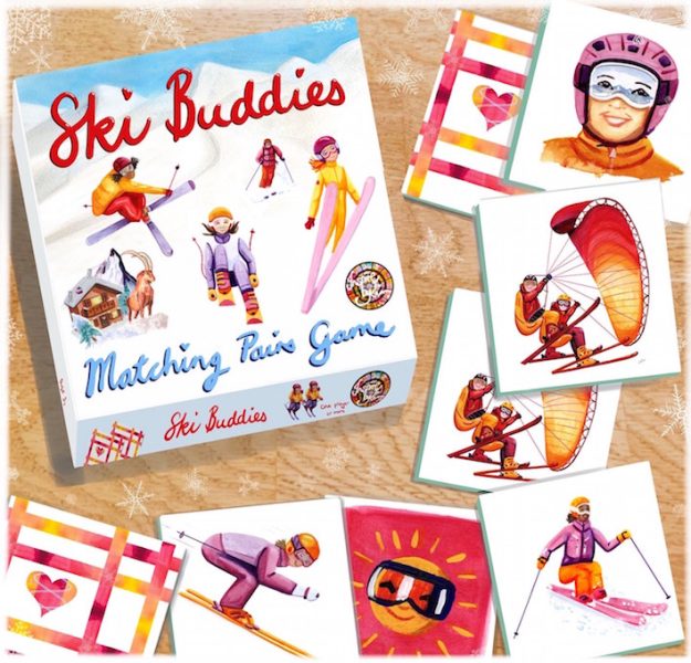 Ski Buddies - Games Mock-up
