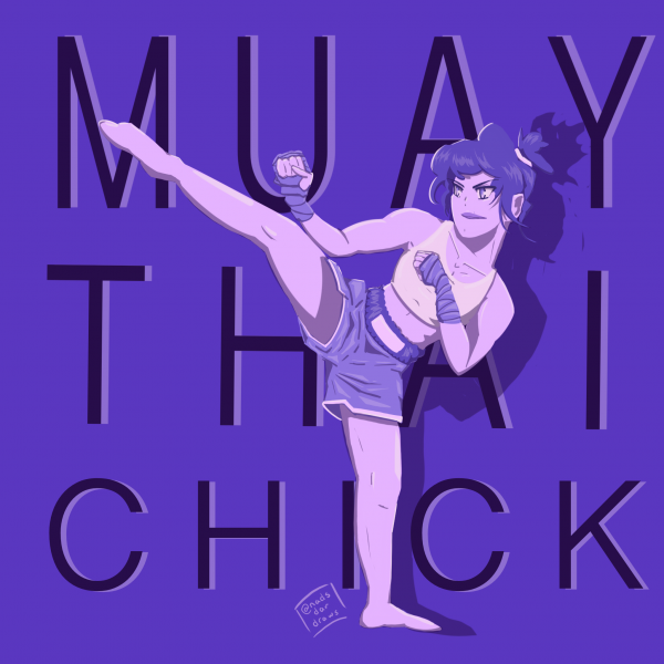 Muay Thai T-shirt design