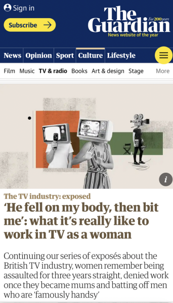 The Guardian Magazine editorial