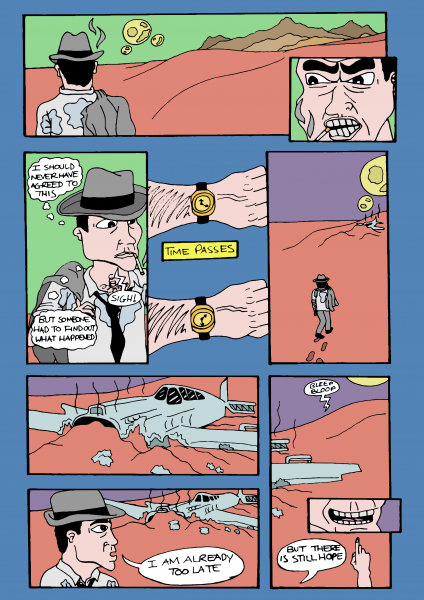 Comic Book Strip