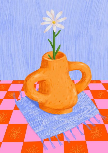 Flowers On The Table - Kadna Anda