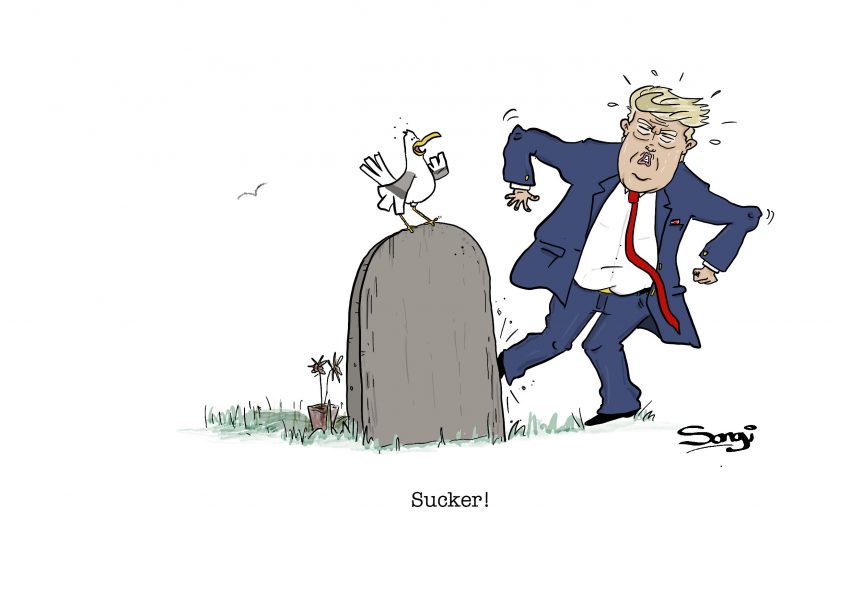Sucker Trump