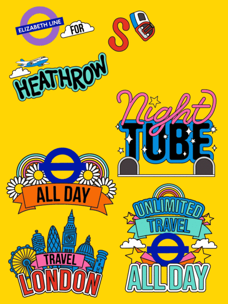 Transport for London TFL Giphy stickers