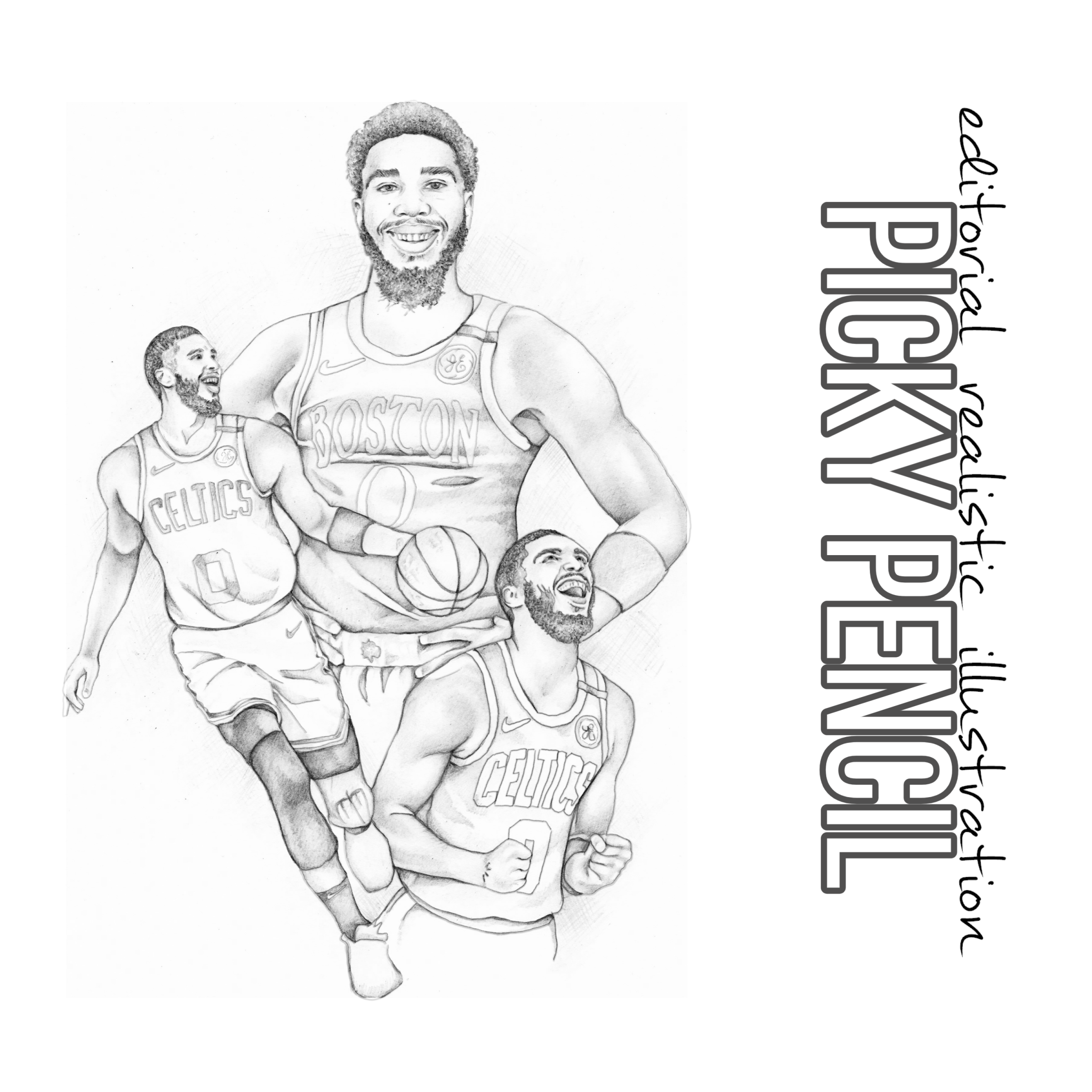 Jayson Tatum Coloring Page Coloring Pages