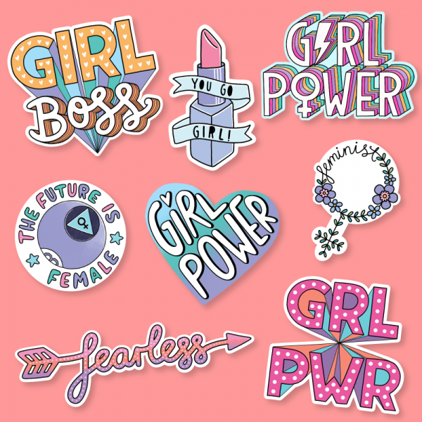 Feminism Sticker Designs