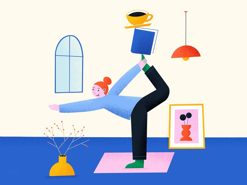 Yoga pose