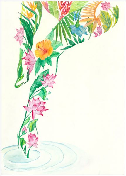 Blossom art print