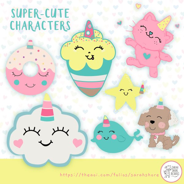 CuteCharcaters_SarahShore_AOIFolio