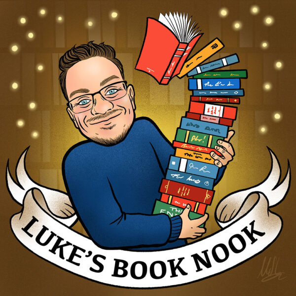 Luke Book Nook Podcast Logo