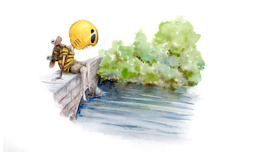 Bee on the bridge