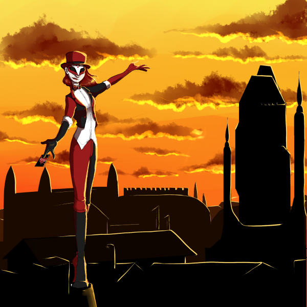 Dusk city