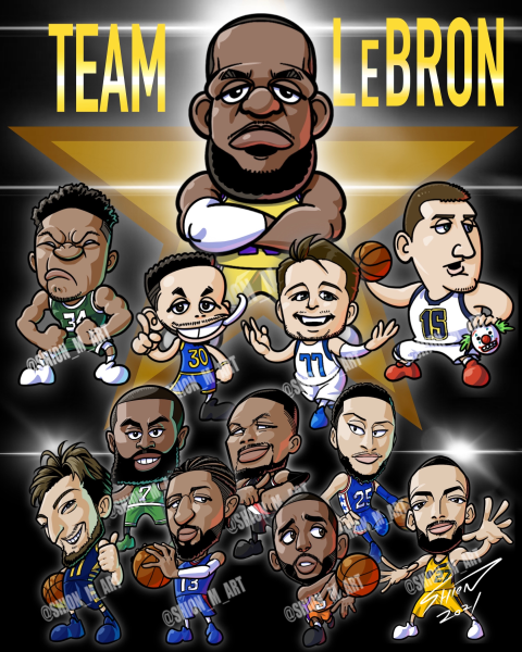NBA All Star 2021 -Team Lebron