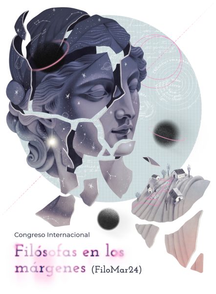 Filósofas en los márgenes. Poster design for Málaga University