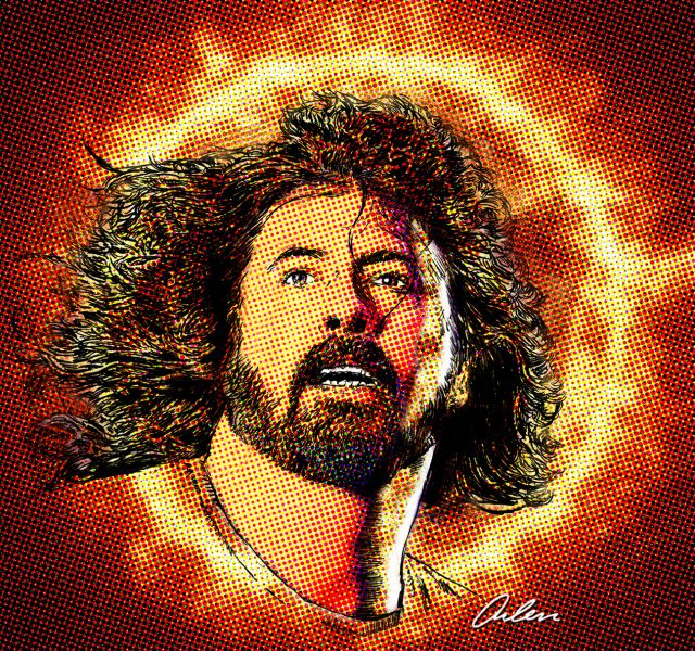 DAVE GROHL portrait