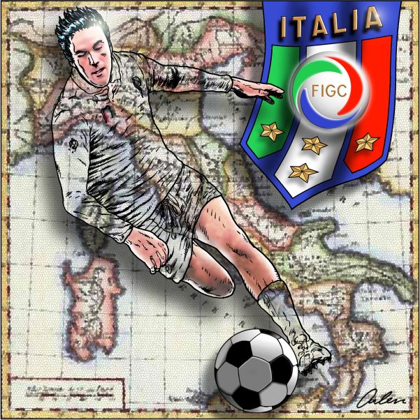 SOCCER Italia poster