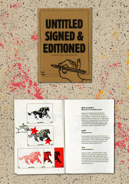 Untitled Signed & Editioned