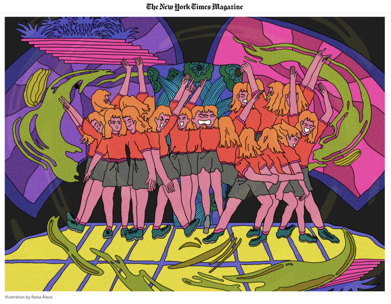 illustration for The New York Magazine