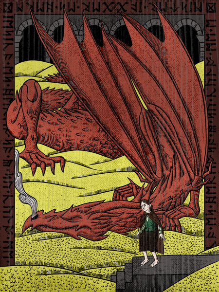 El Hobbit Ilustraciones 04
