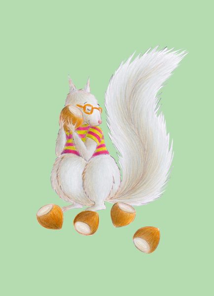 Cute Animal Characters - Squirrel
