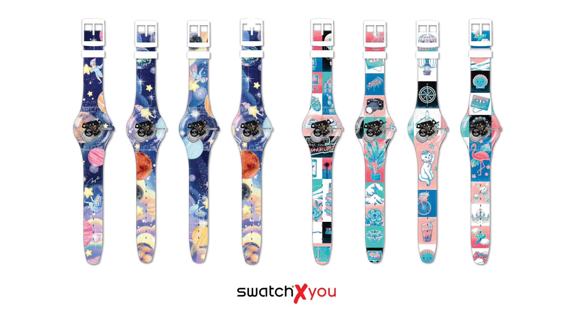 Customised watches with SwatchXYou
