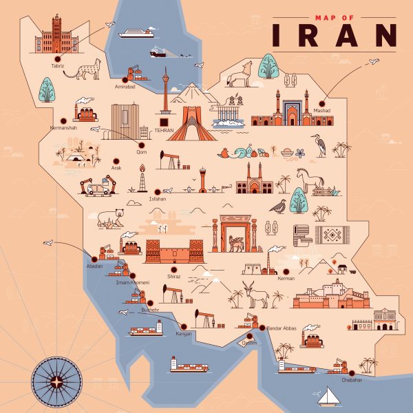 Iran Map / C: The Business Year