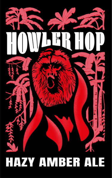Howler Hop Beer Label