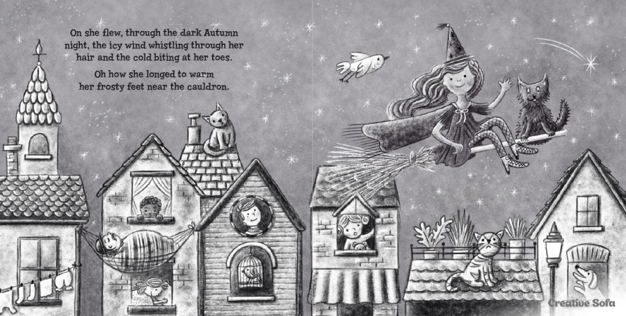 The Witches Journey Children's Illustration
