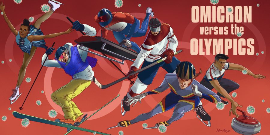 Omicron Versus the Olympics