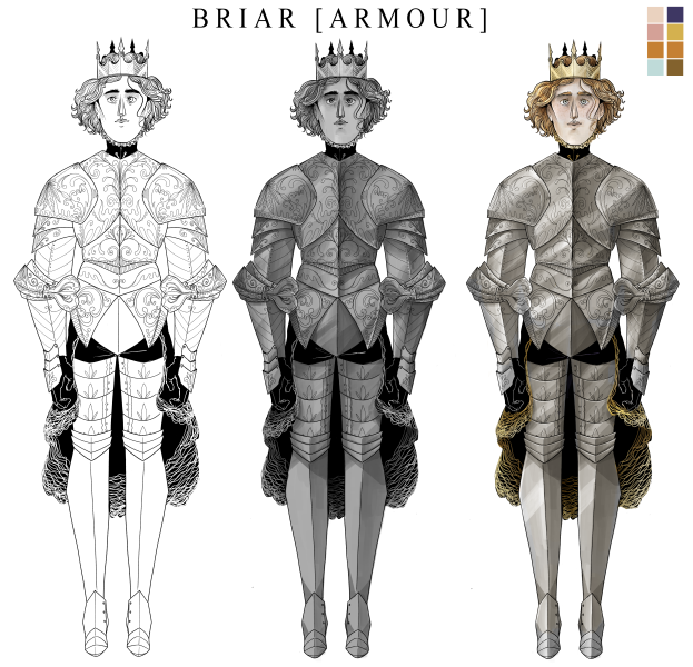 BRIAR CHARACTER REF WITH ARMOUR