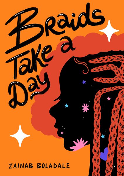 Braids Take a Day : Book cover illustration