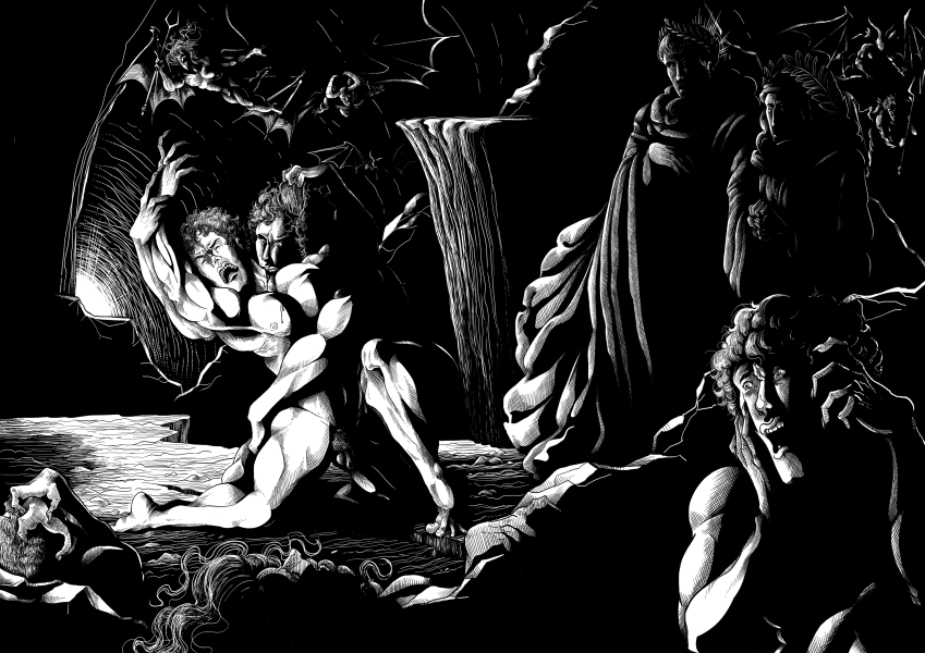 DANTE'S INFERNO CANTO XXX CAPOCCHIO AND SCHICCHI (2022)