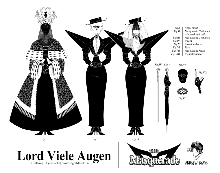 LORD VIELE AUGEN CHARACTER DESIGN (2021)