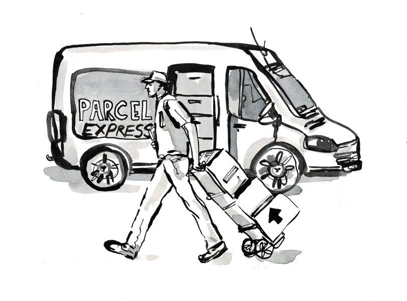 Delivery - spot Illustration