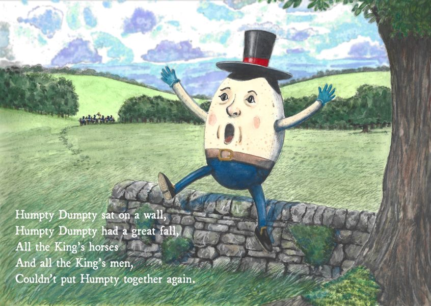 Humpty Dumpty Illustration
