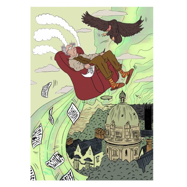 Philip Pullman portrait