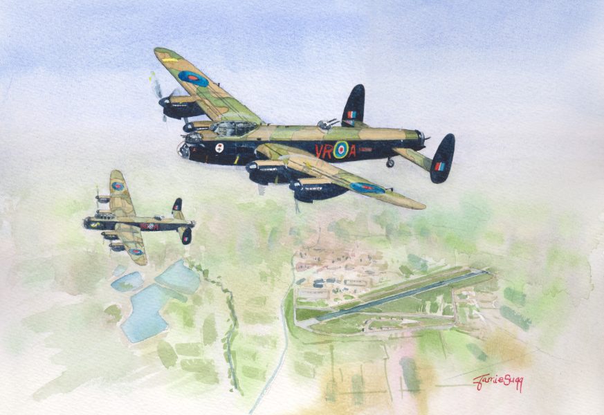 'Vera' & 'Thumper' over Coningsby
