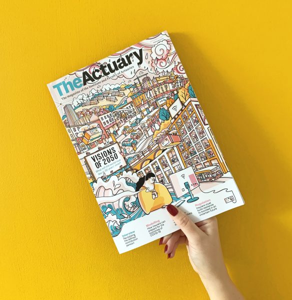 Actuary Magazine Cover