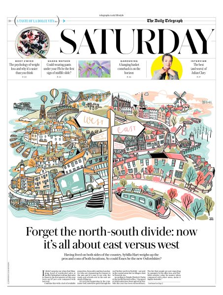 The Telegraph East v West