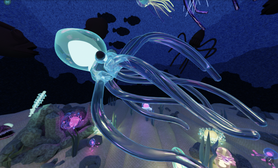 Screenshot of the Underwater world from 