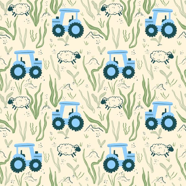 Tractors and sheep