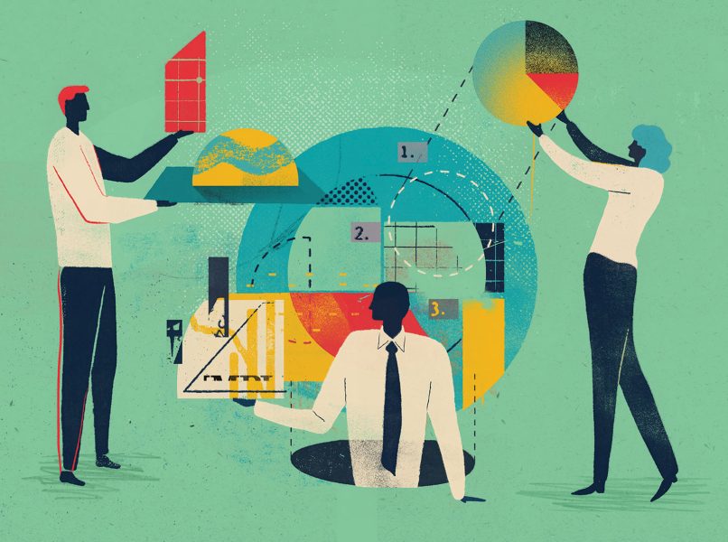 Conceptual business illustration